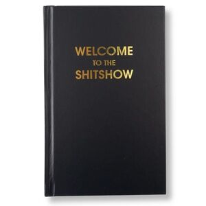 Chez Gagné Black Hardcover Journal